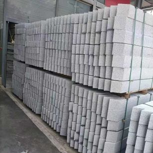 深圳芝麻白树围石 树池