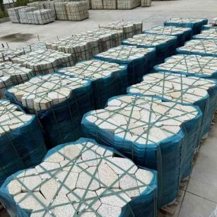 深圳黄金麻冰裂纹 碎拼