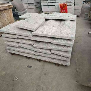 深圳芝麻白蘑菇石，自然面