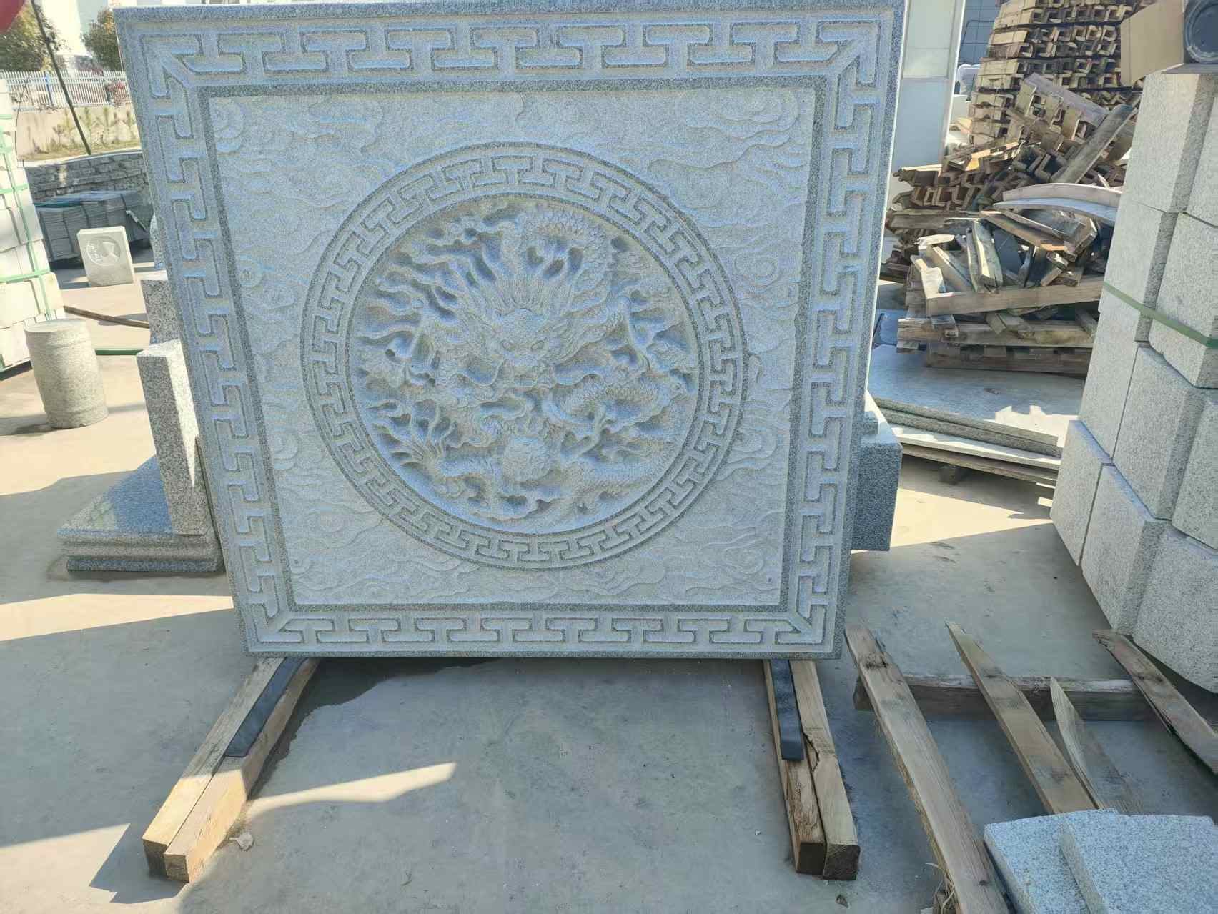 深圳芝麻白芝麻灰别墅雕刻板