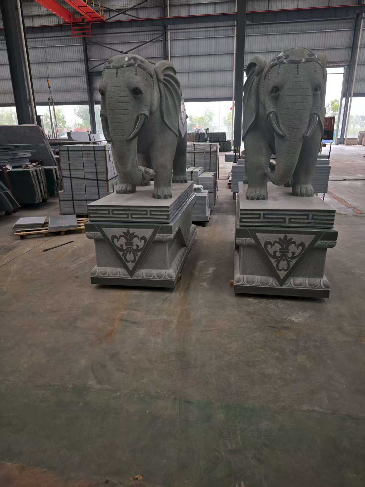 深圳芝麻灰花岗岩对象 芝麻白芝麻灰大象